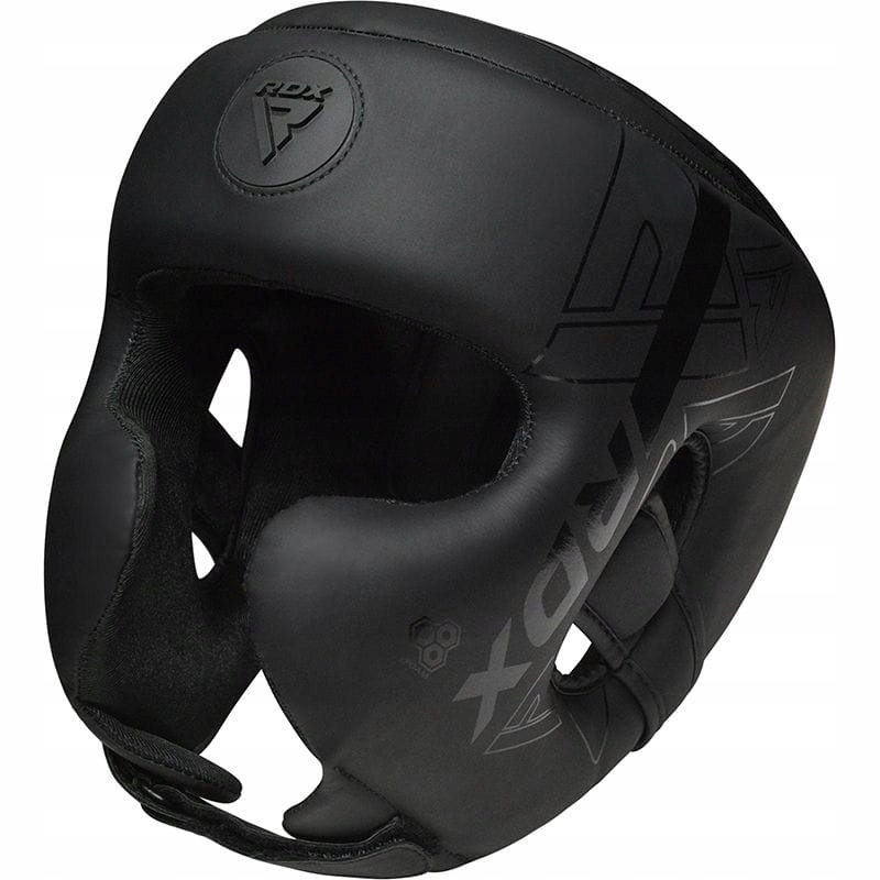 Kask bokserski sparingowy Rdx F6 Kara L czarny