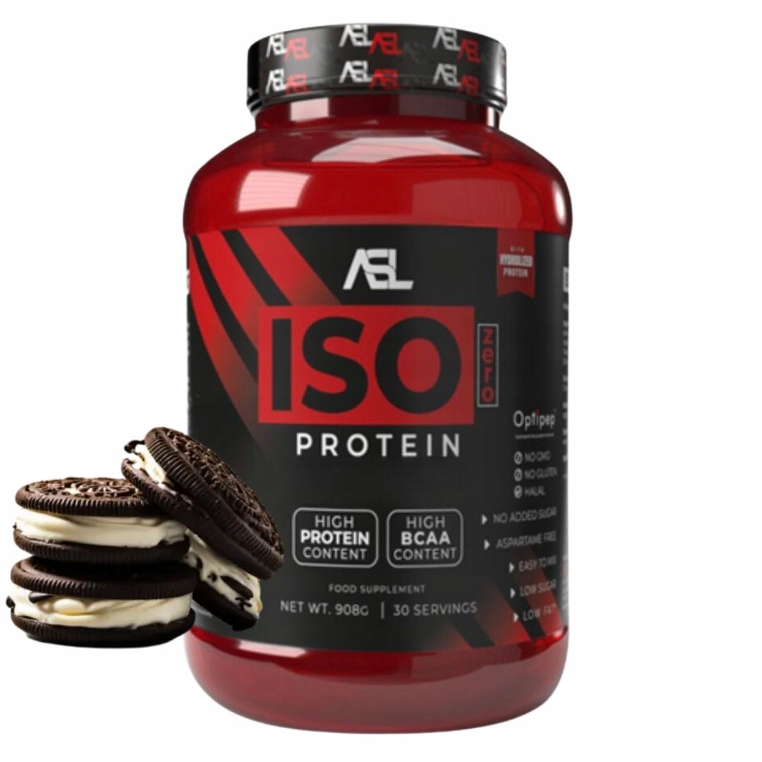 Asl All Sports Labs Iso Zero Protein 908 g izolát Wpi sušenka s krémem