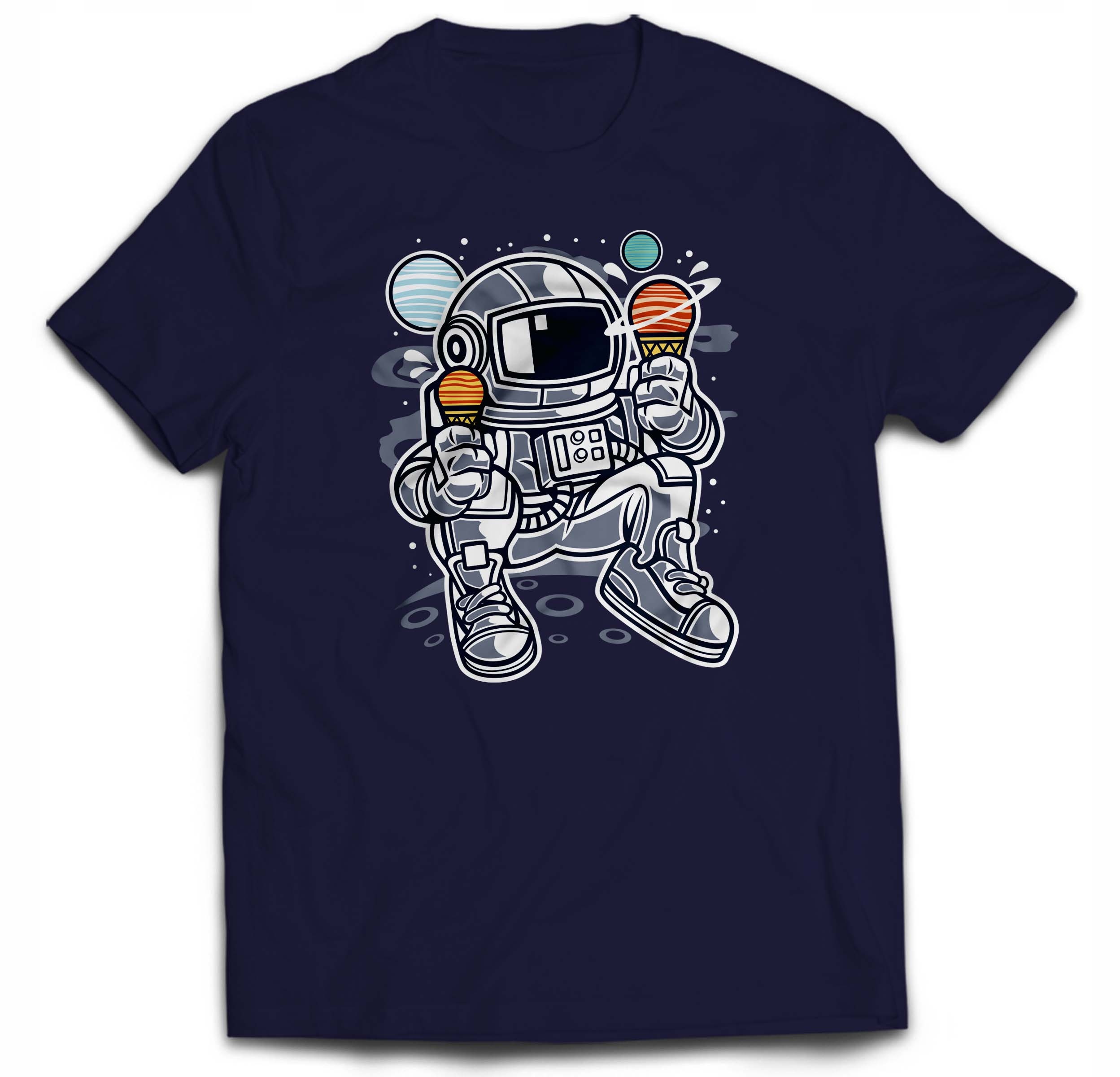 

Śmieszna Koszulka Astronauta Z Lodem XXL