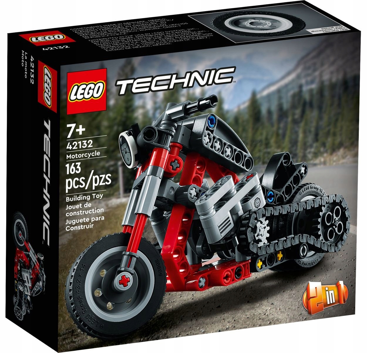 

Lego Technic 42132 Motocykl Nowy