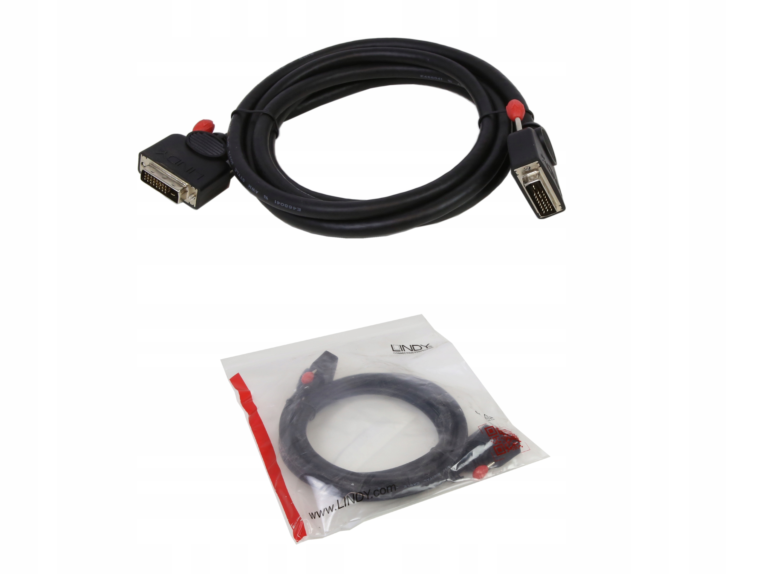 Kabel 41291 2M Lindy DVI-D Dual Link Monitor Cable 2m