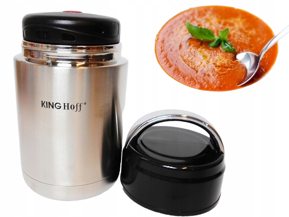 TERMOS na ZUPĘ ŻYWNOŚĆ 0,8 L OBIADOWY kanka 4375