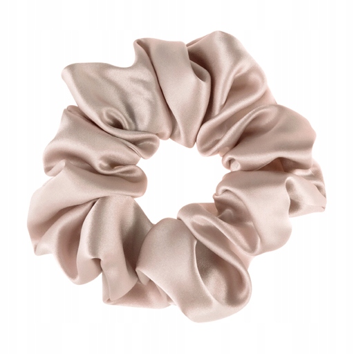 

Jedwabna gumka do włosów, 100% jedwab rose gold