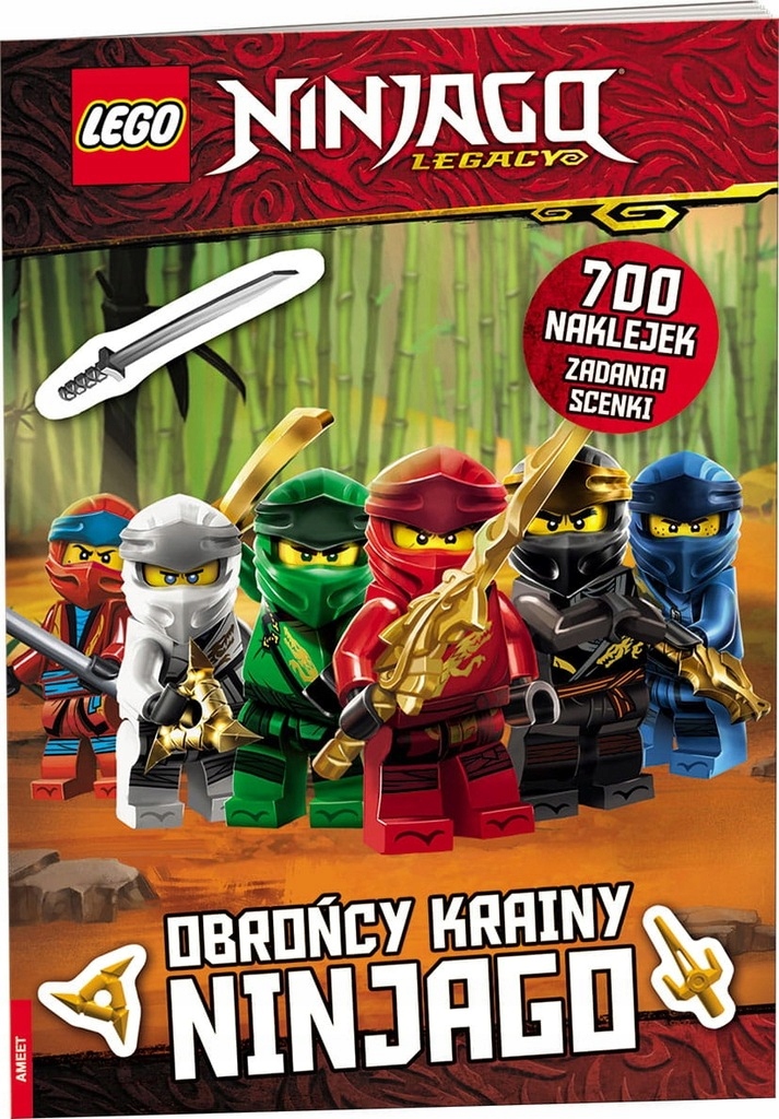 

Lego Ninjago 700 Naklejek Obrońcy krainy Ninjago