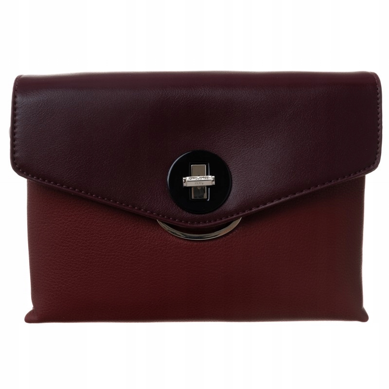 

David Jones 6414-1 Dark Red elegancka listonoszka