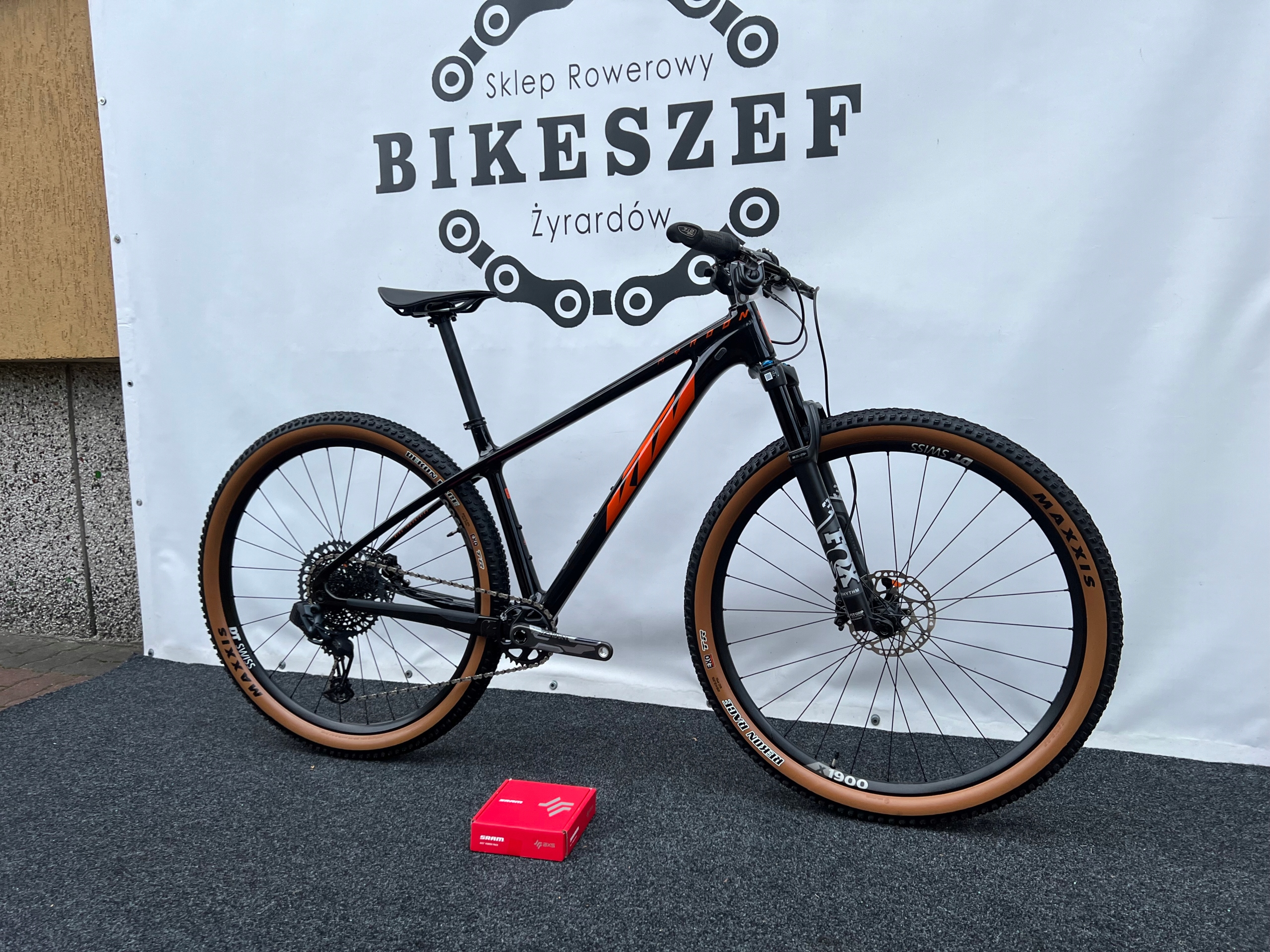 Rower Mtb Ktm Myroon Master Carbon 29" Roz. M Sram Gx Axs Fox 32 Dt Swiss