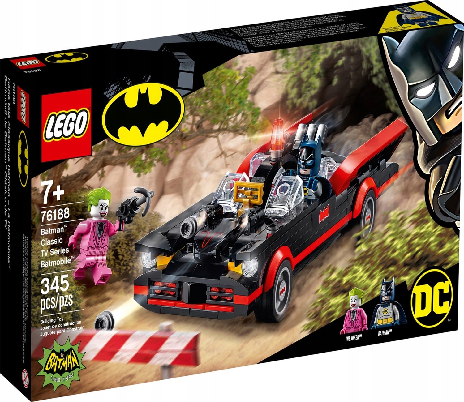 Lego 76188 DC Heroes Klasický batmobil