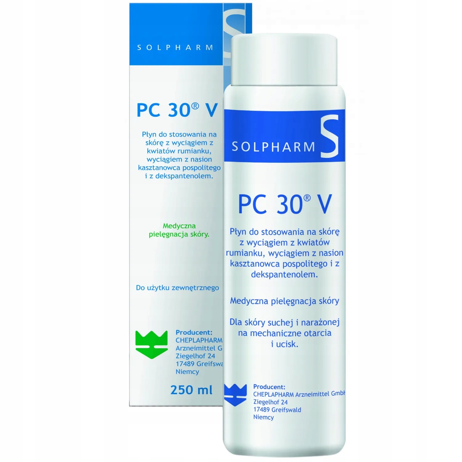 Pc 30 V Płyn przeciwodleżynowy 250 ml