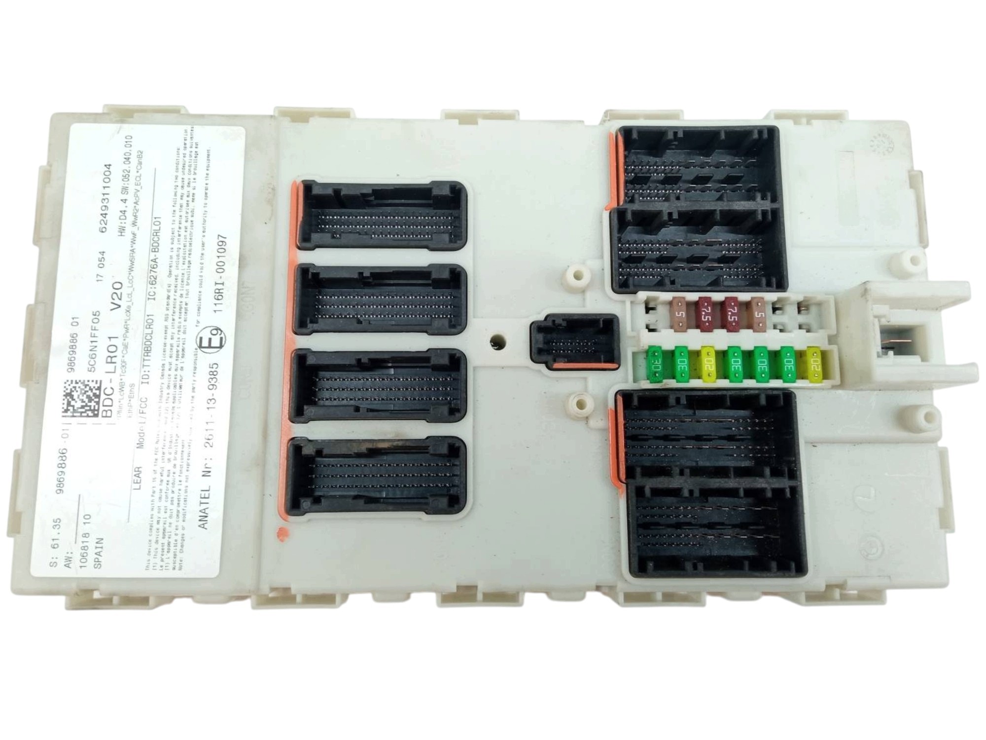compartment BSI 9869886 Bmw X6 II (2014-2019) F16