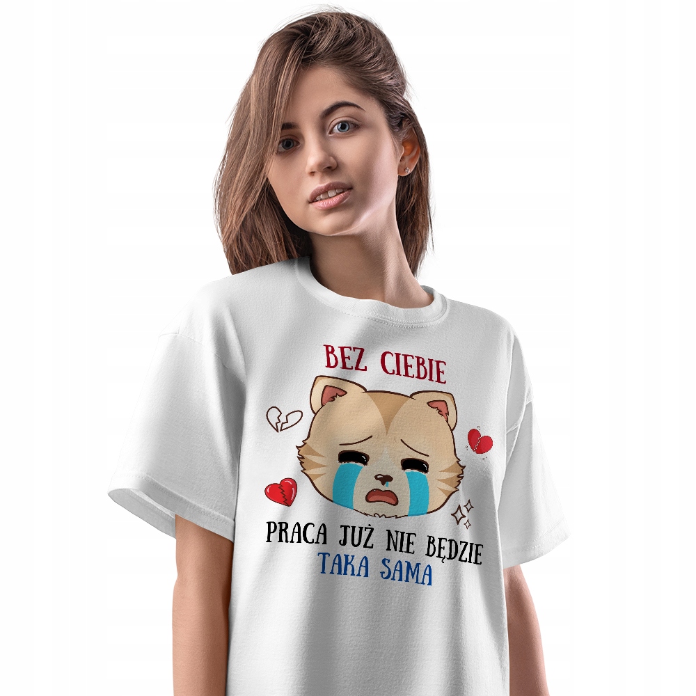 

T-Shirt Damski Pożegnanie z Pracy M