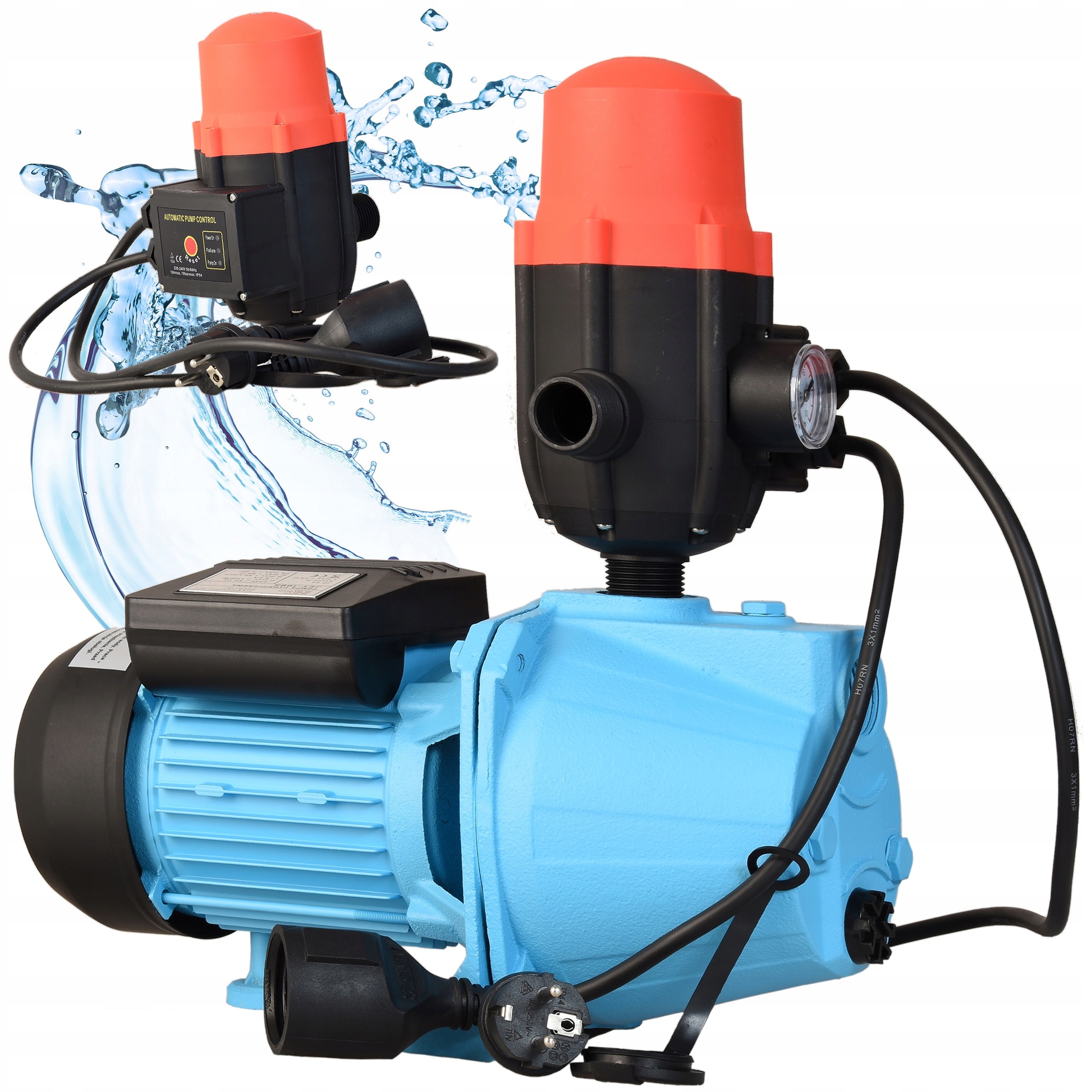 Hydrofor Beznádrže Hydroforová pumpa Jet Vypínač Brio 1100W Výkonný