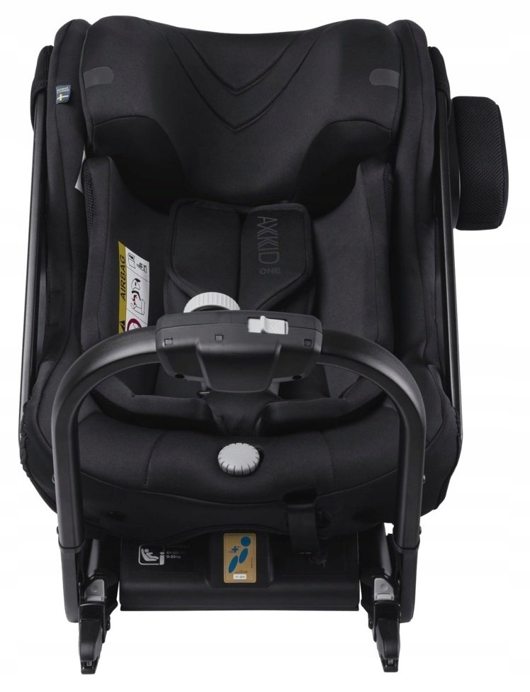 Axkid One 2 - Fotelik Samochodowy Rwf 61-125 Cm, 6 Miesięcy-7 Lat czarny