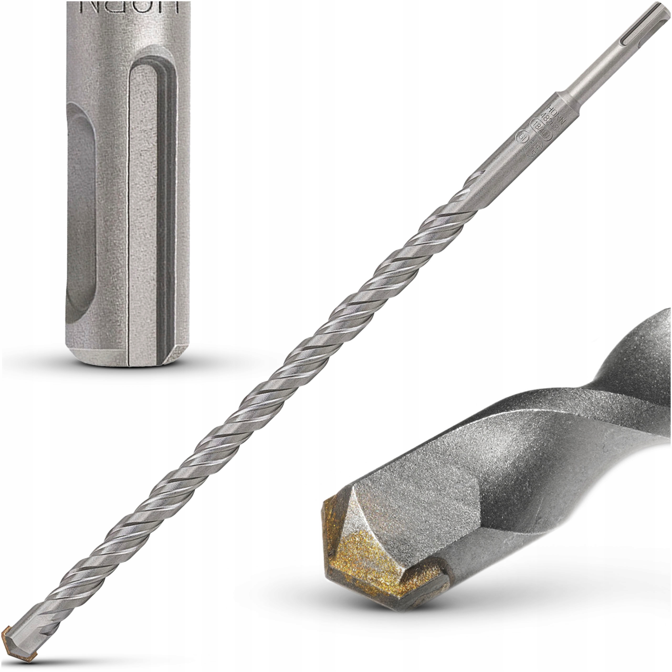 

Wiertło Do Betonu Fi 18mm Sds Plus Widia 18X400 mm