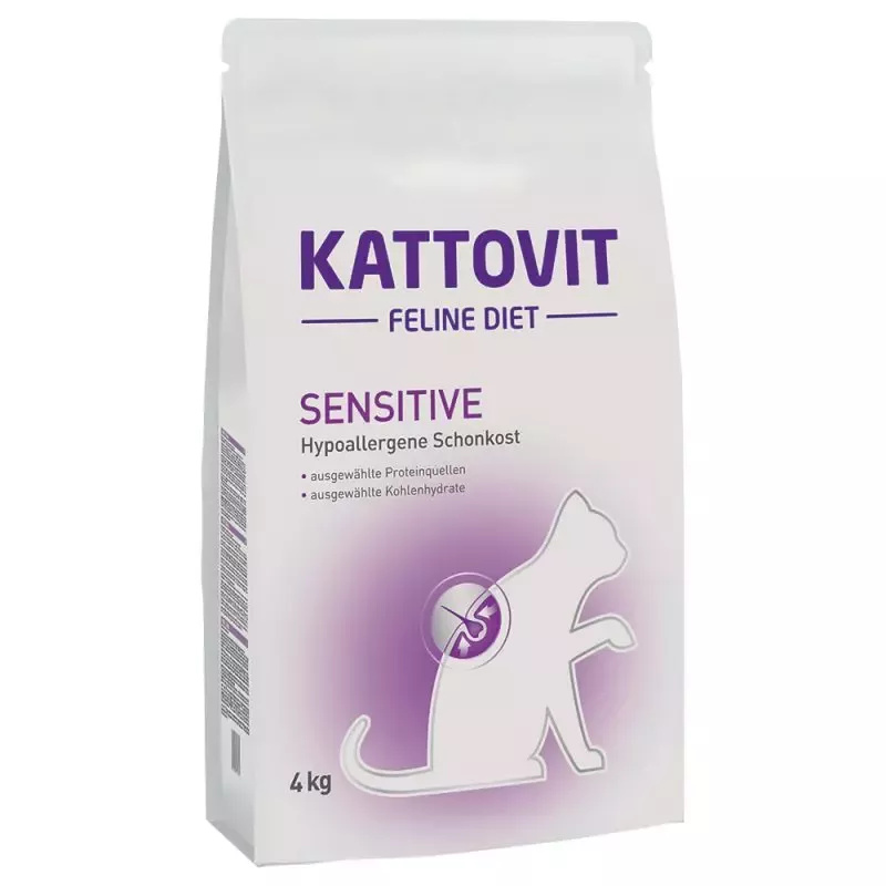 Levně Kattovit Citlivé krmivo 4 kg
