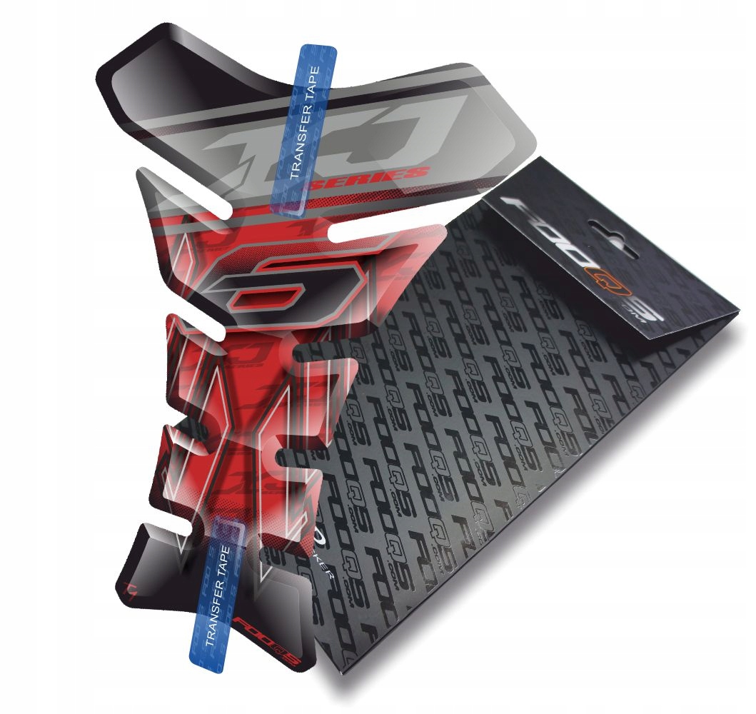 Tank-pad od firmy Fooqs pro Yamaha XJ-6 Červený