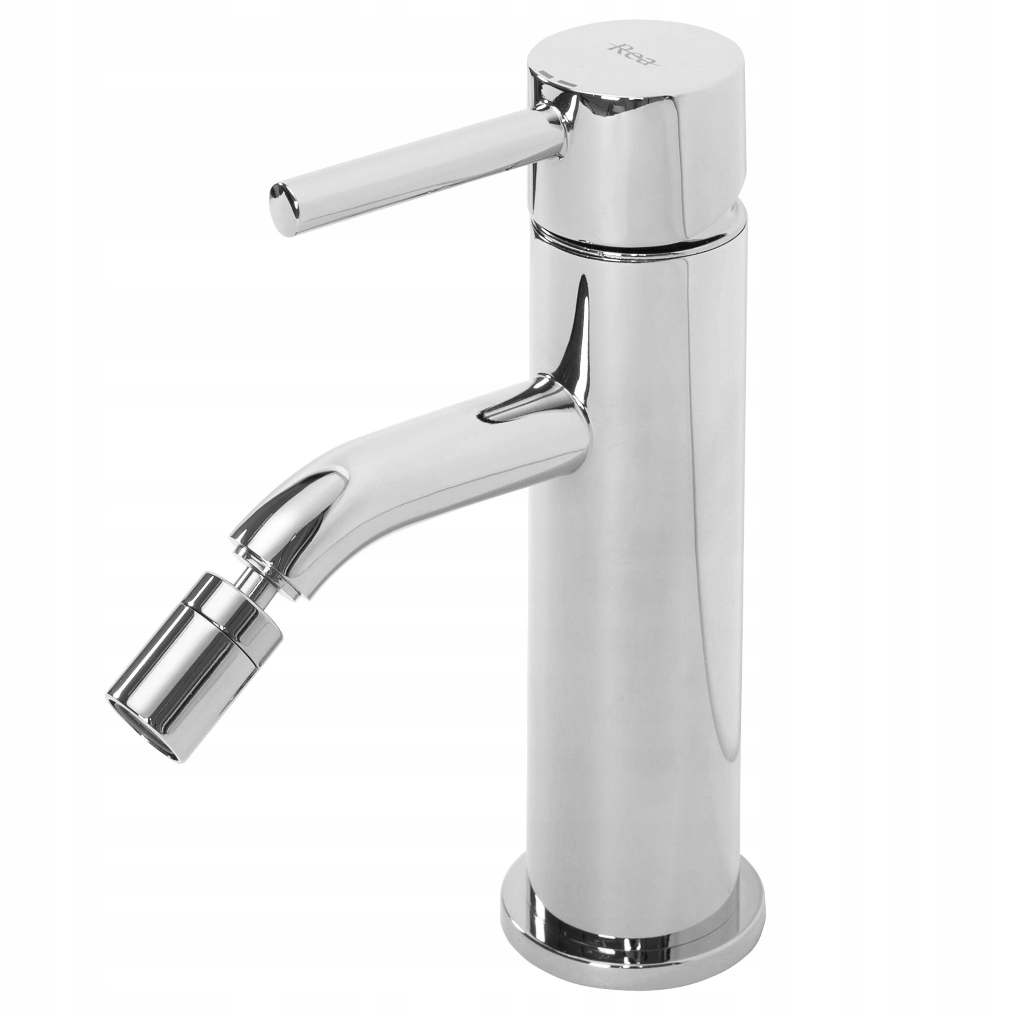 Bateria bidetowa stojąca REA LUNGO CHROM Kolor srebrny