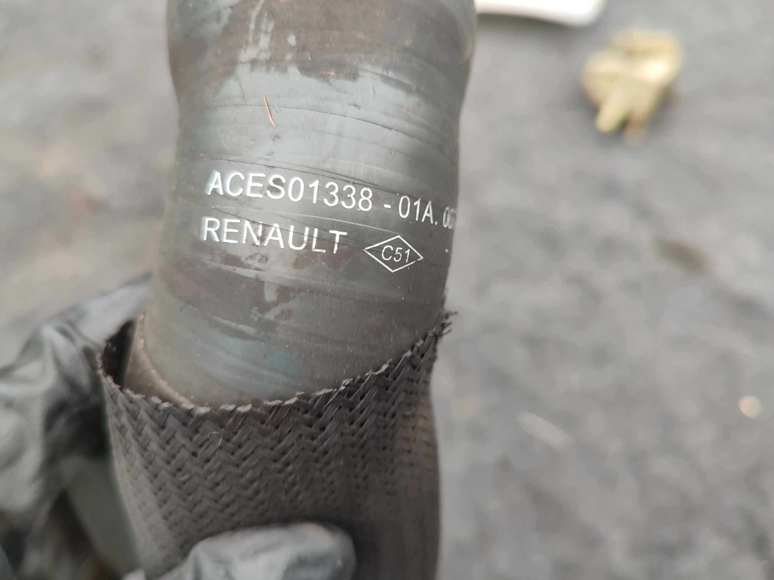 trouba hadice intercoolera RENAULT MASTER III ACES01338-01A 2.3 DCI