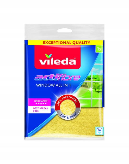 VILEDA Ścierka ACTIFIBRE do okien art. 151708