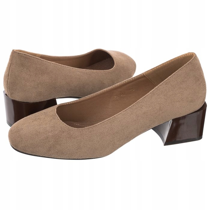 

Buty Damskie Czółenka Sergio Leone Beżowe Pb 117