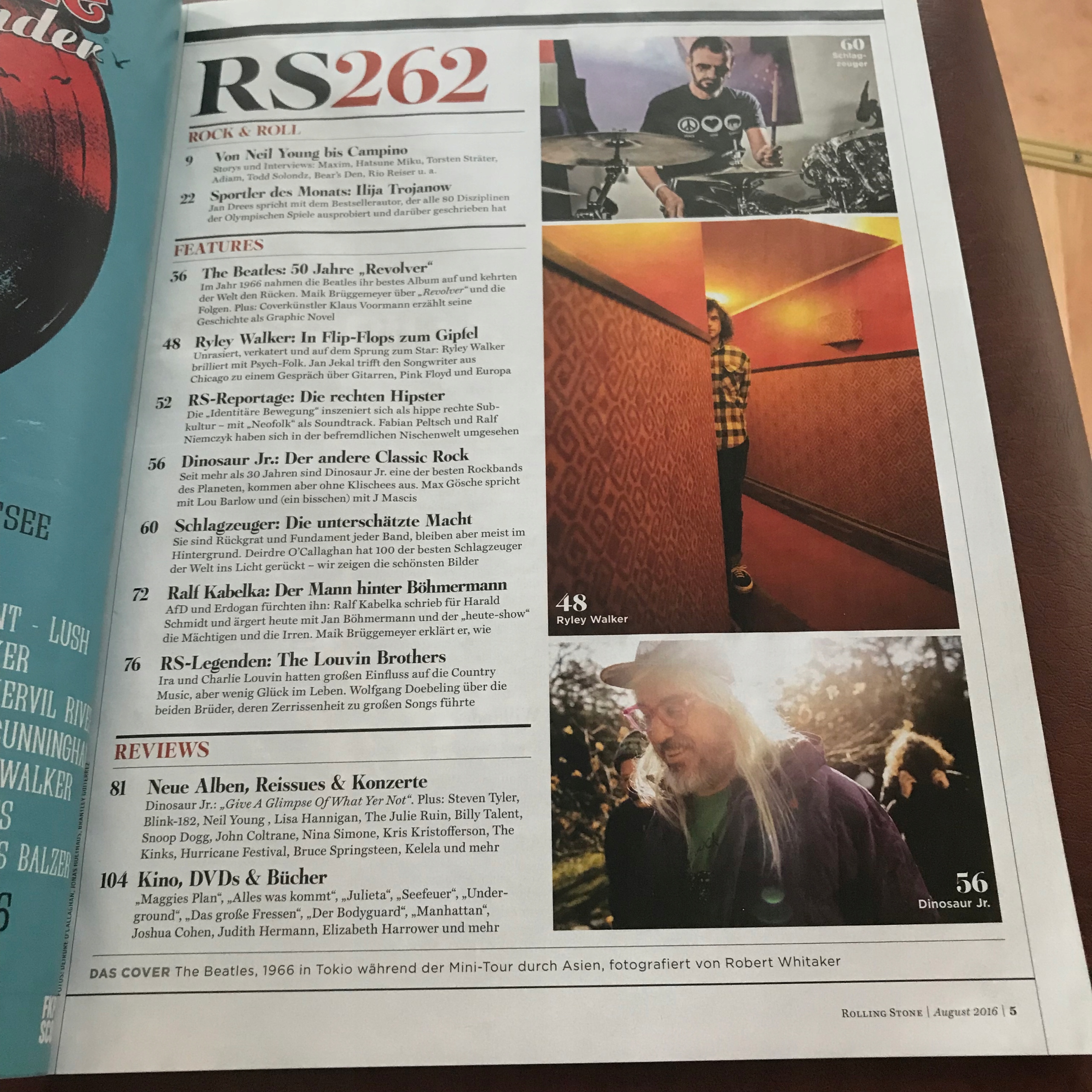 ROLLING STONES THE BEATLES RYLEY WALKER NEIL YOUNG ISSN 4194024106902