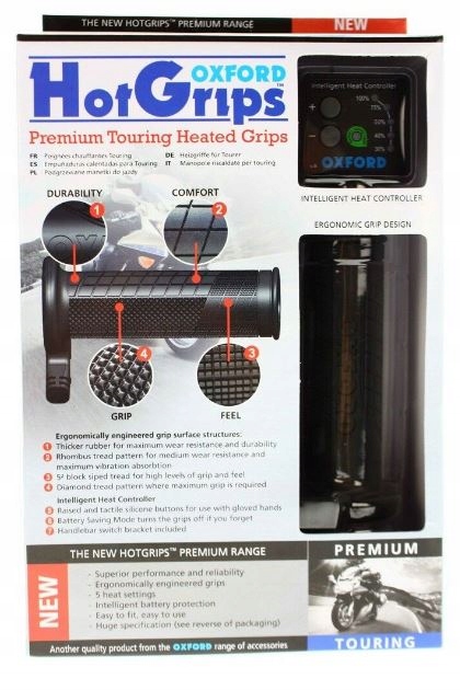 

Podgrzewane Manetki Oxford Premium Touring V8