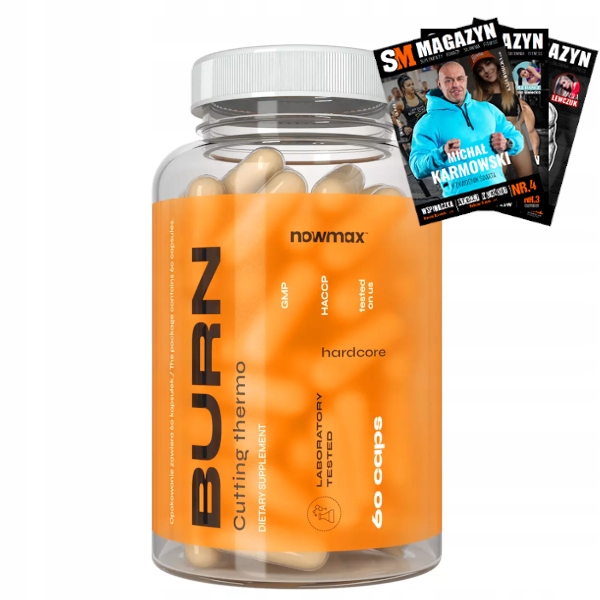nowmax BURN CUTTING THERMO SPALACZ TŁUSZCZU REDUKCJA TKANKI