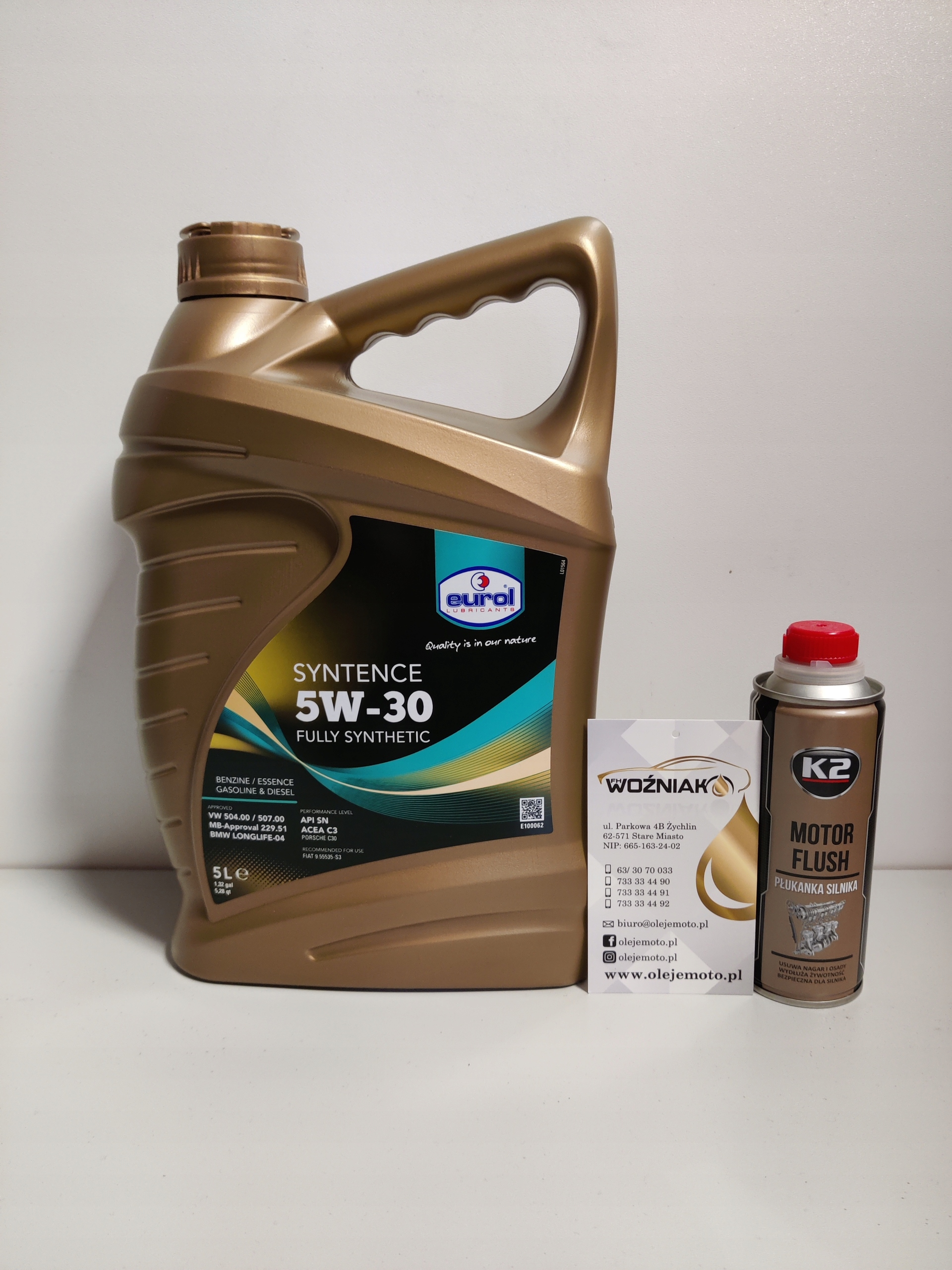 

Olej Eurol Syntence 5W30 5 l