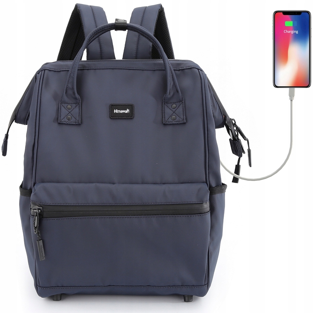 Batoh Himawari 1884 pro notebook 15,6 16,4 s Usb, voděodolný, tmavě modrý