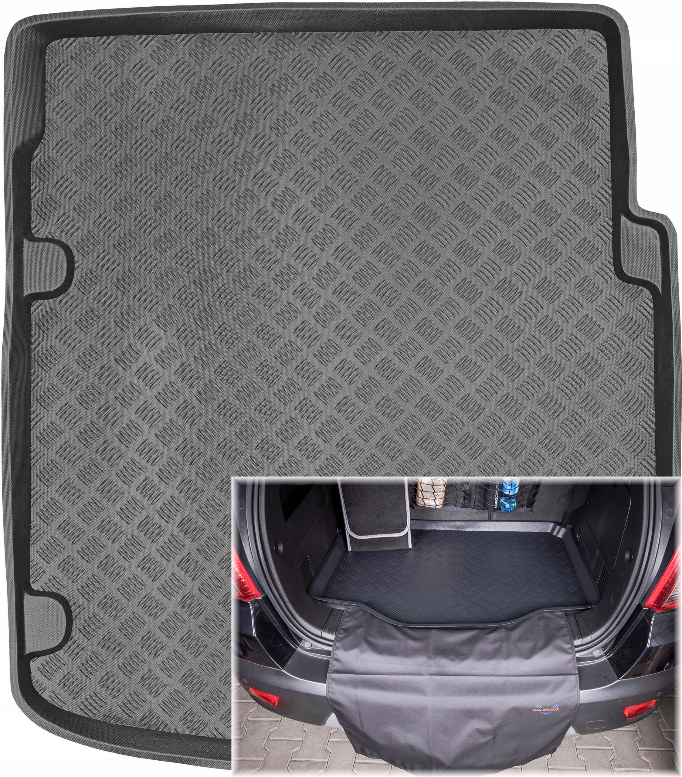 Audi A7 I 4G8 Sb 2010-2017 Rohož do kufru krytka MultiProtector