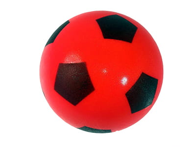 

Piłka Nożna Piankowa Soft 20 CM Sport Zabawa Red