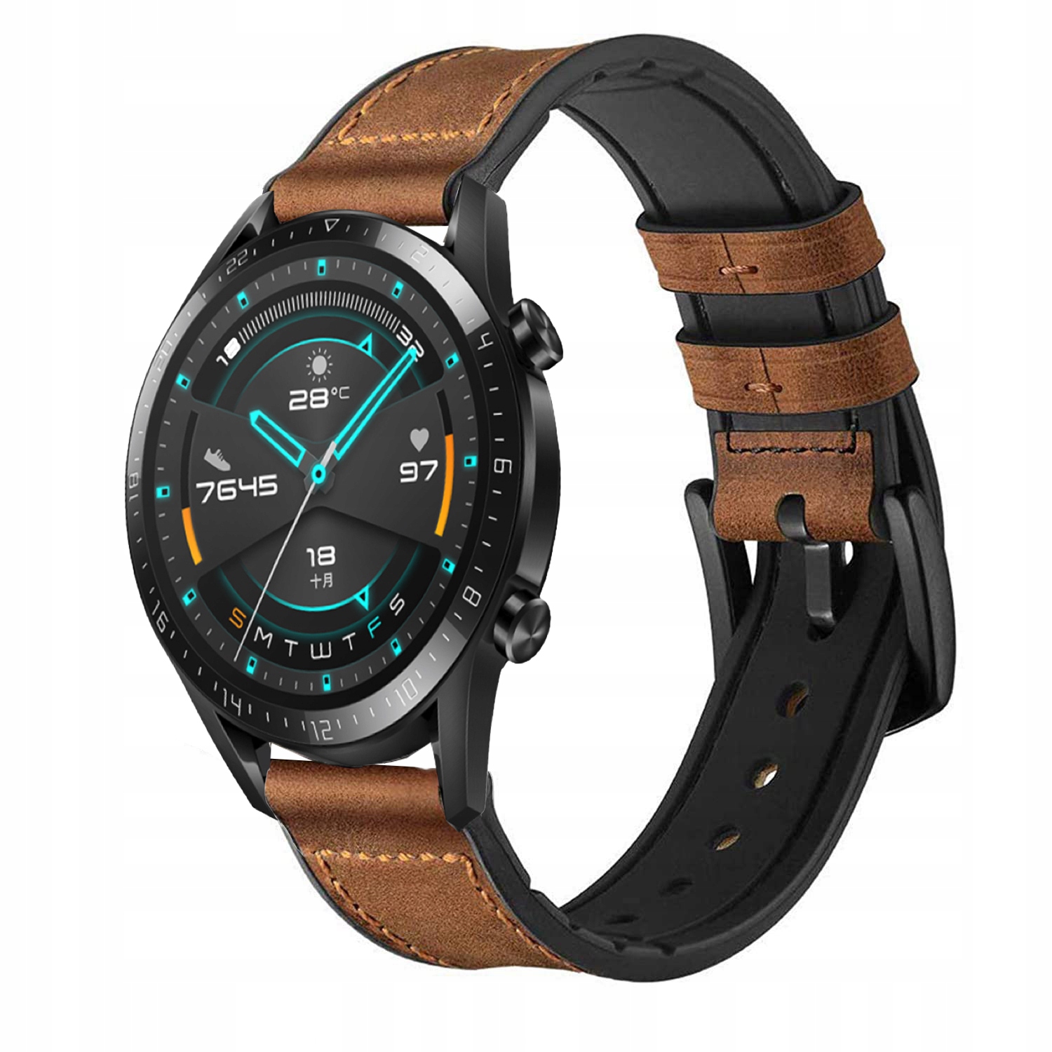 

Huawei Watch Gt 2 46mm pasek opaska skórzany