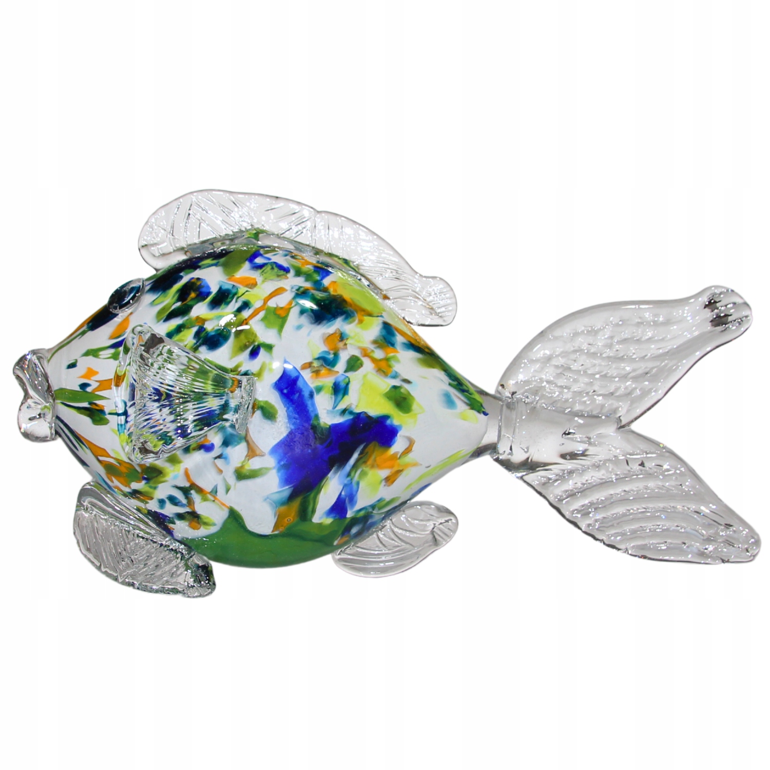 Figurka ryby dárek dekorace ozdoba Malá bílá barevná Jako Z Prl 30 cm