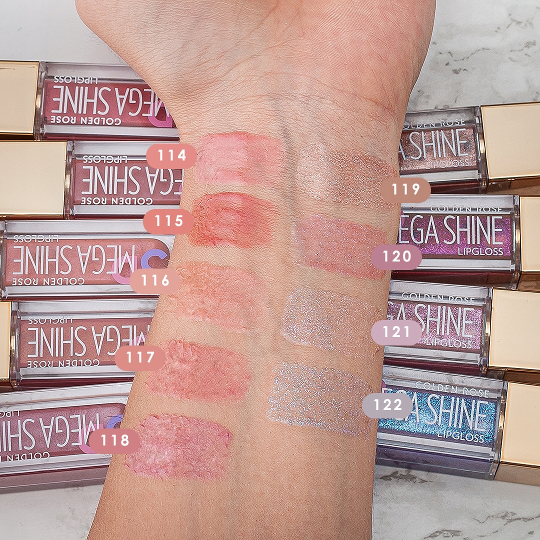Golden Rose błyszczyk do ust 3D Mega Shine - 102 Kod producenta R-MSL-102