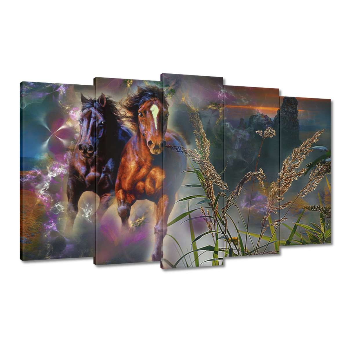 Obrazy 100x60 Cválající koně Kůň