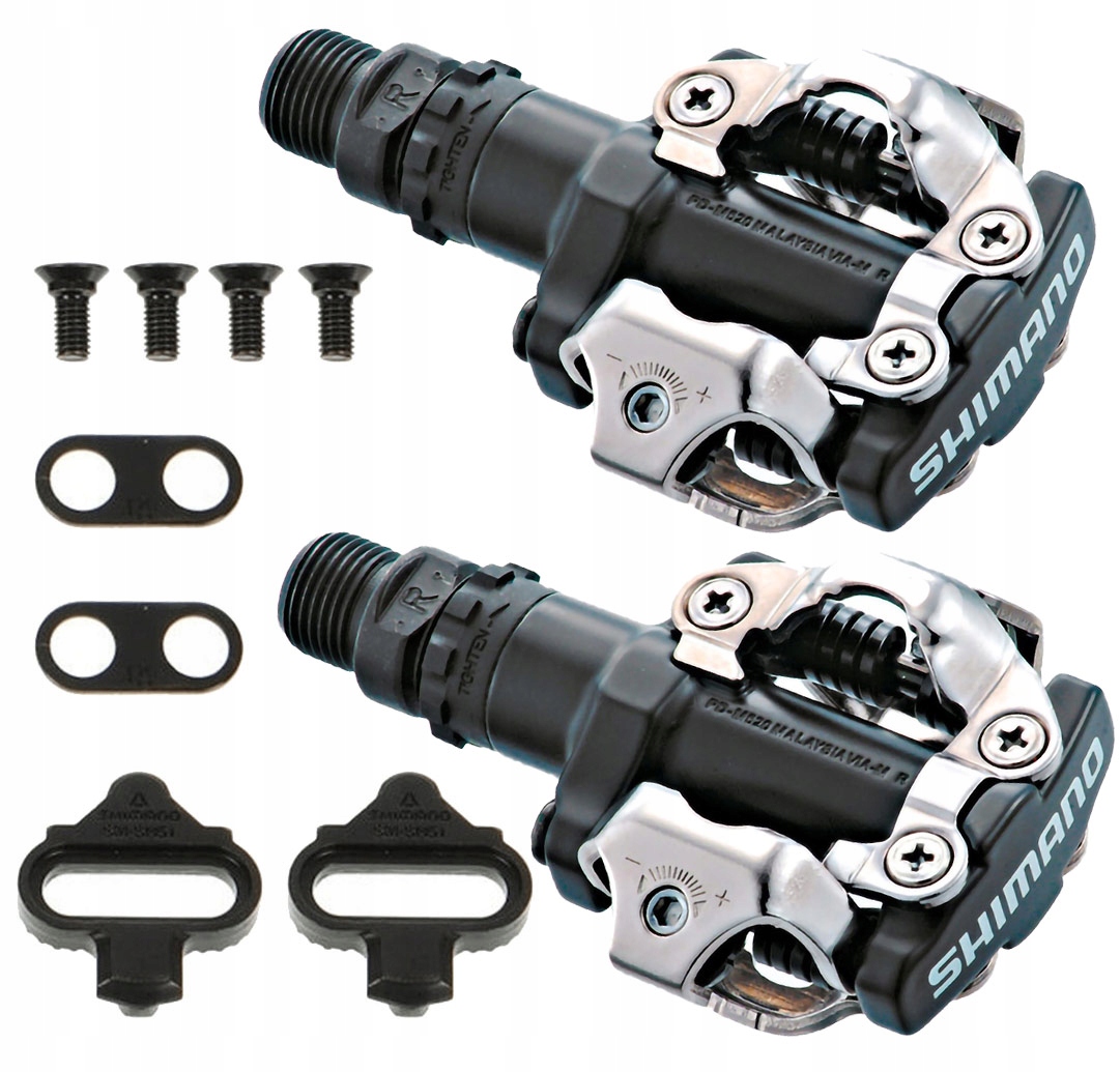 Pedály Spd Shimano PD-M520 mtb černé bloky Box