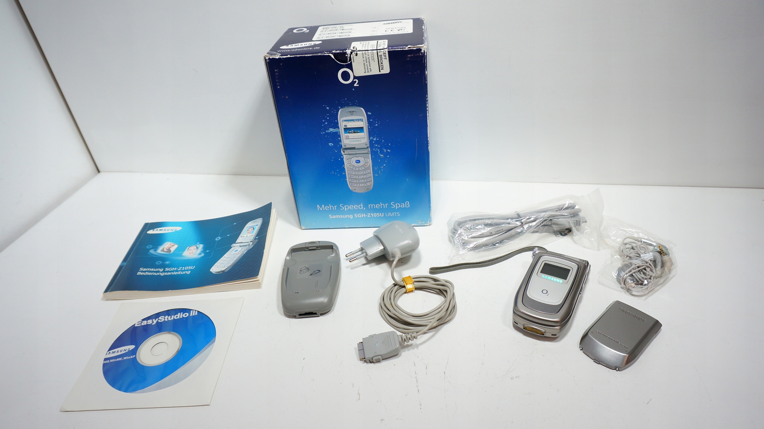 SAMSUNG SGH-Z105U | Unikat Retro 3G | Full Set Pudełko | Kolekcjonerski |