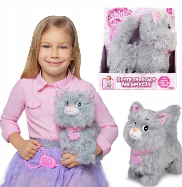 

Interaktywny Kot Kotek Na Smyczy Chodzi Natalia