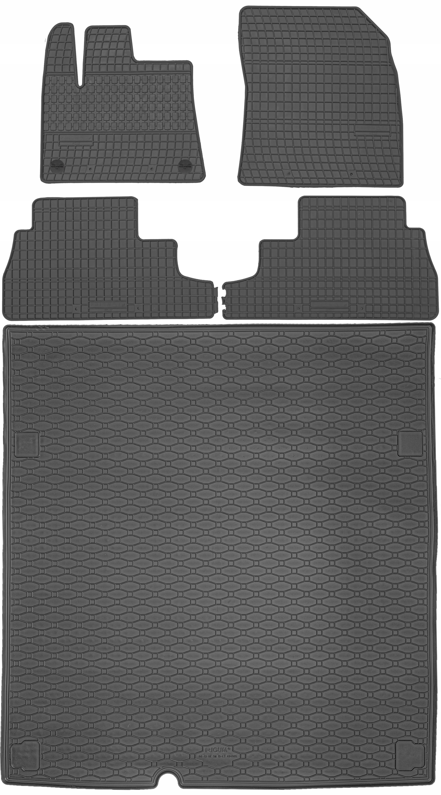 Peugeot Rifter Kombivan 2018 Set Koberce batožinový priestor