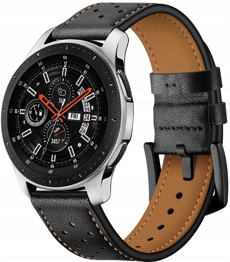

Pasek Skóra Do Galaxy Watch 45MM 46MM Gear S3 22MM