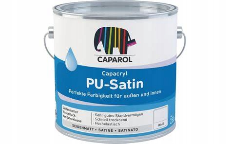Caparol Pu Satin 2,4 l farba, zabawki, meble, łóżeczko, fronty.. Kolory!!!