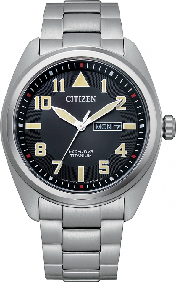 Zegarek męski Citizen BM8560-88EC czarny sportowy wojskowe