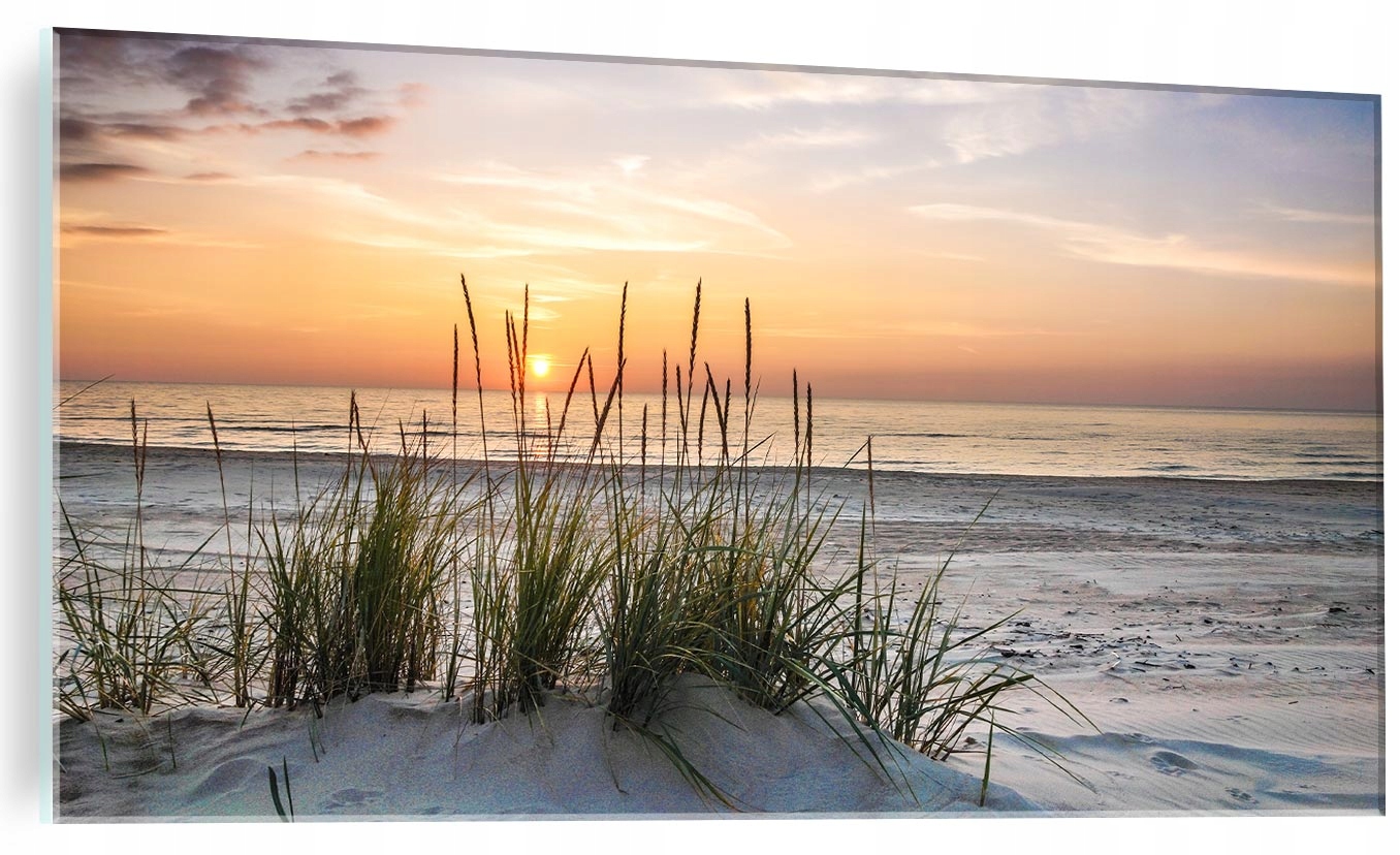 

Obraz szklany Do Salonu plaża morze zachód 120x60