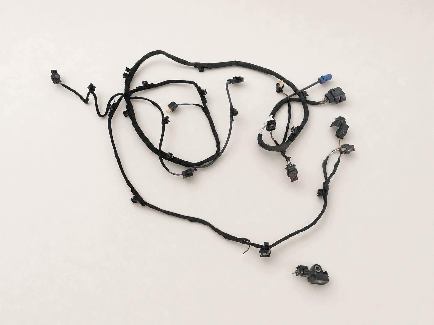 VW TIGUAN II 2 5NA 16- bundle wiring W bumper front + sensor (6xPDC)