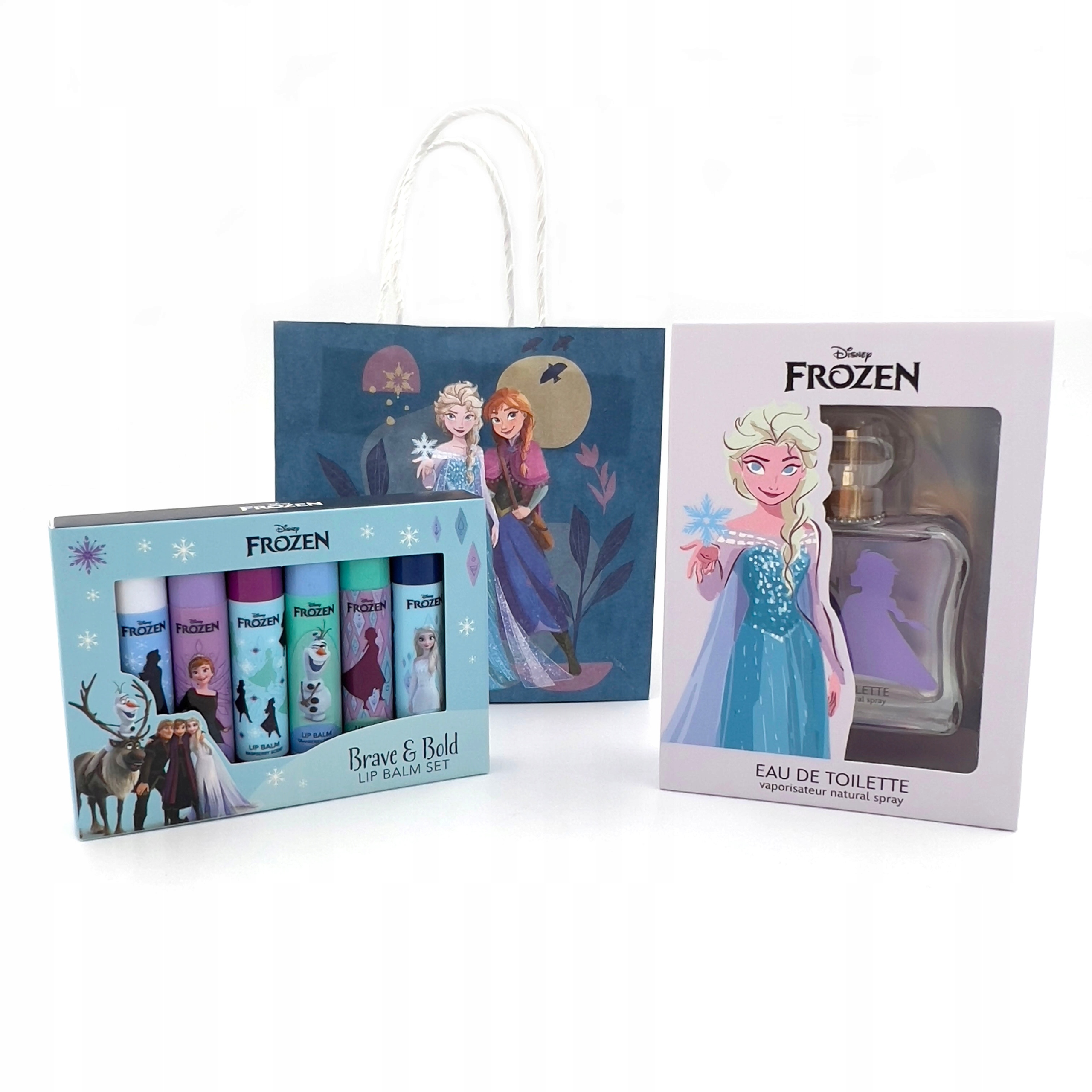 ZESTAW PODARUNKOWY FROZEN + TOREBKA PREZENTOWA Rodzaj inny