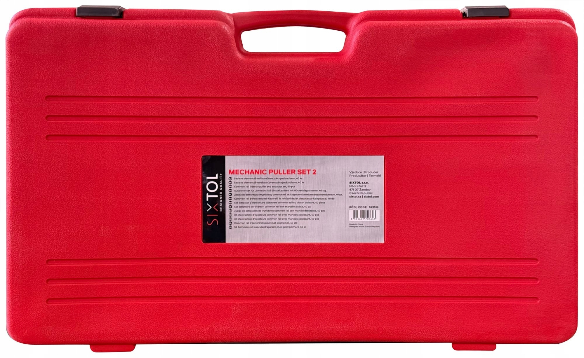 Sada na demontáž vstrekovačov so spätným kladivom Mechanic Puller Set 2, 40