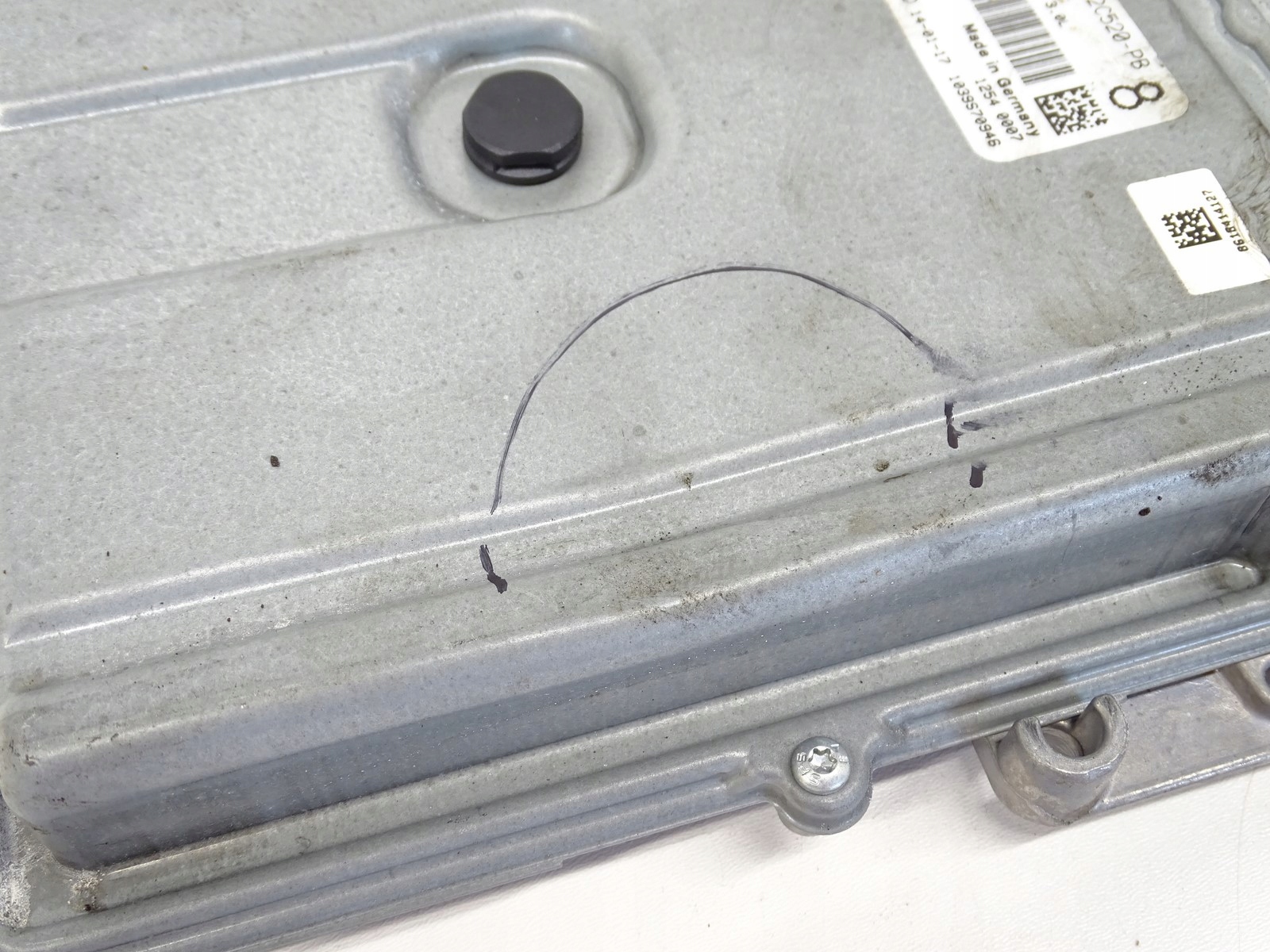 computer control unit of the engine JAGUAR XF EH22-12C520-PB