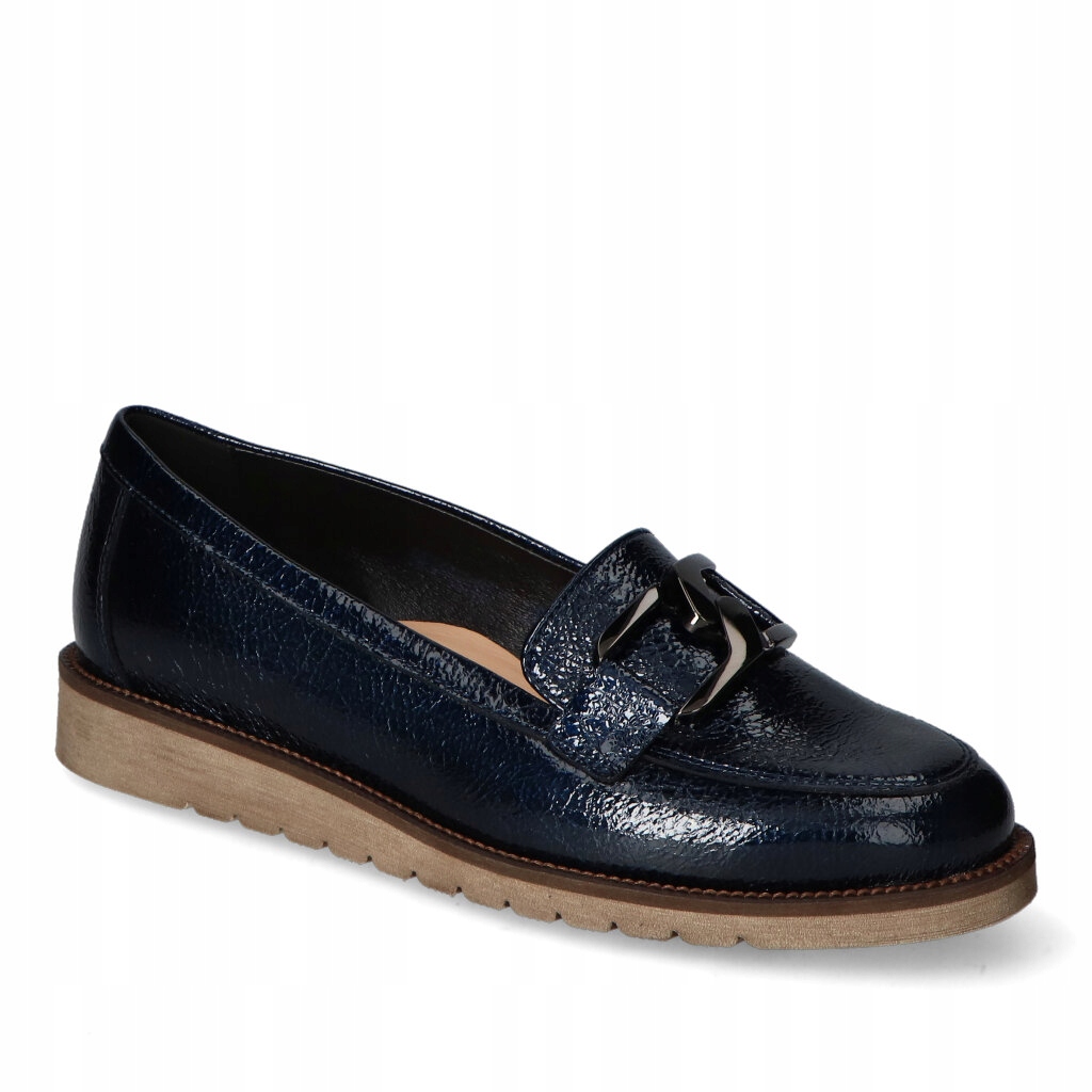 Mokasíny Pulso AF-1406 Námořnická Modrá Taliska 40