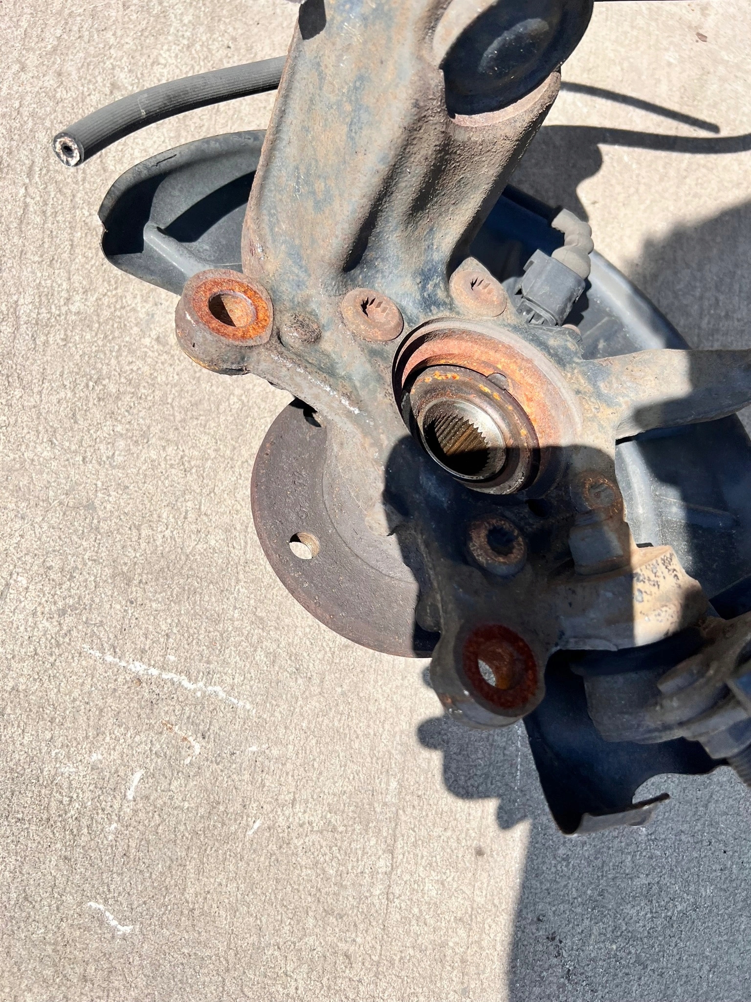 swing right front AUDI A3 VW SKODA 1T0413031DB original