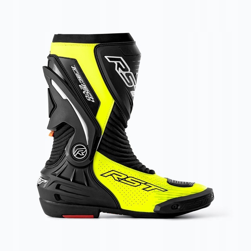 Motocyklové Topánky Rst Tractech Evo D3O Sport Black Fluo Yellow (41)