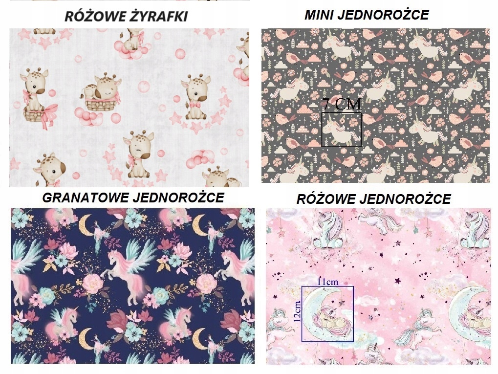 Poduszka JAŚ bawełna dużo wzorów Długość 38 cm